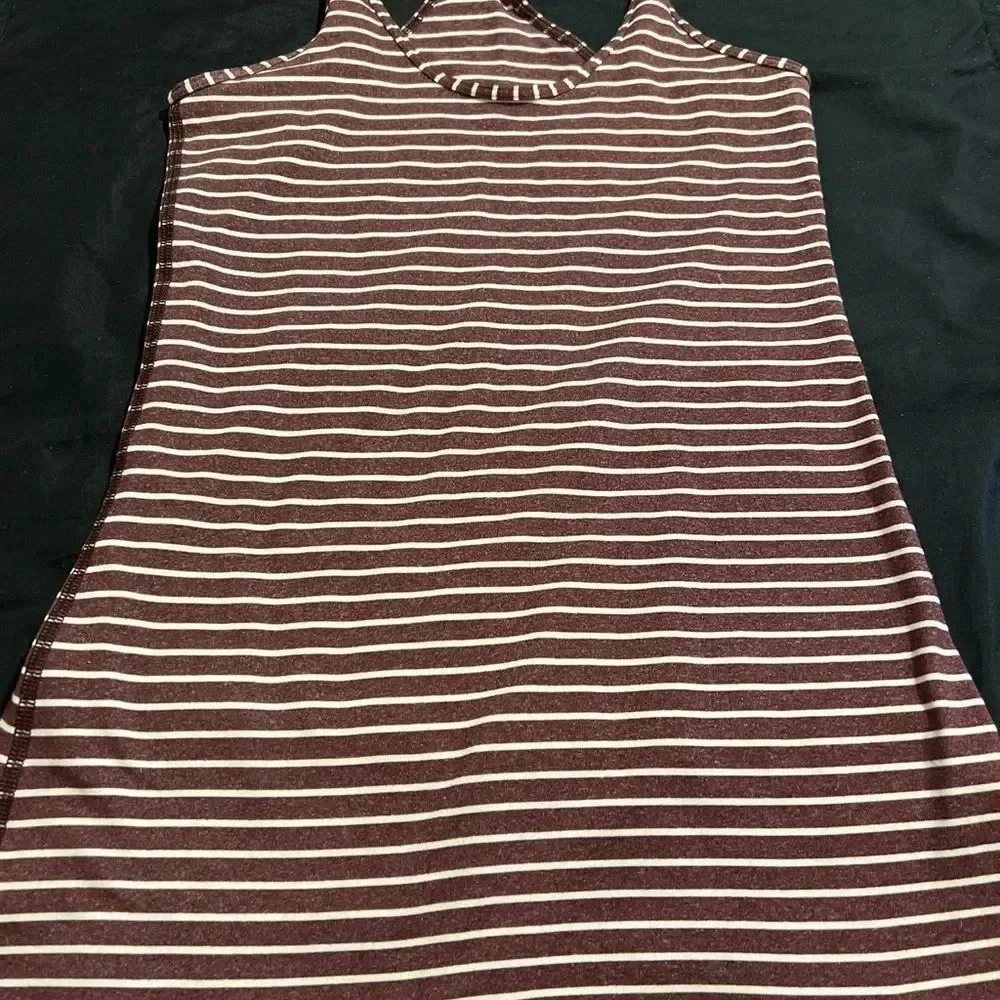 Lululemon Strip Racerback Workout Activewear Tank Top